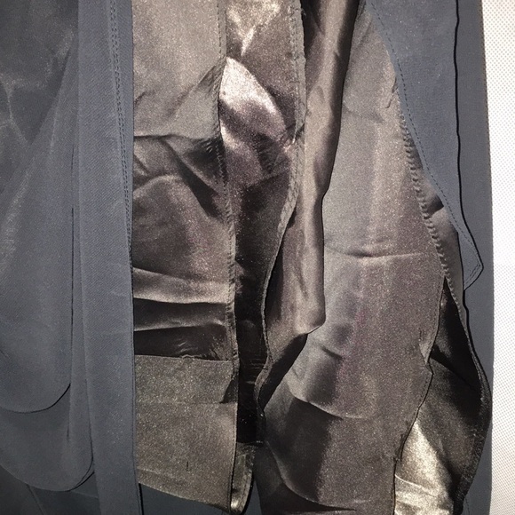 Xscape Evening Gown | Gray With Beaded Top | A-line | Size 10 - Picture 4 of 7